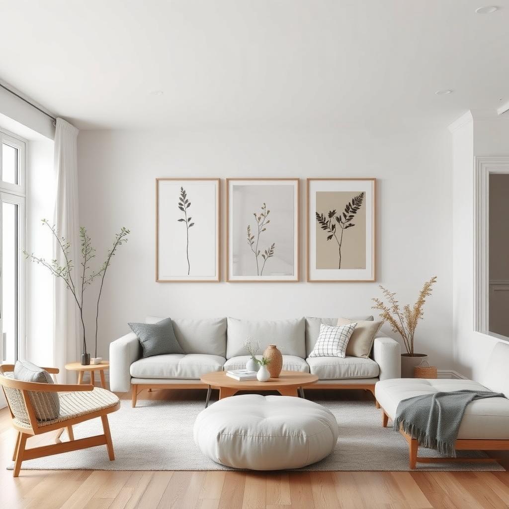 Comment assortir ses tableaux à sa déco scandinave