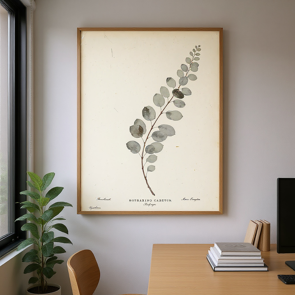 Eucalyptus Branch Herbarium
